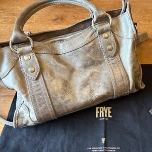 Frye Gray Melissa Satchel